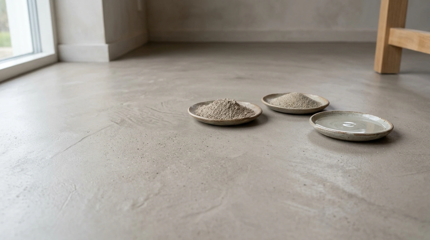 Béton ciré élégant