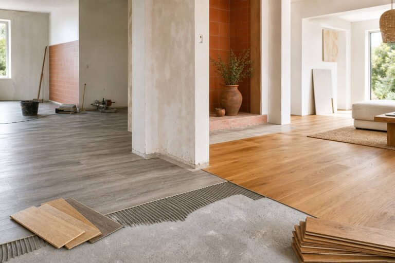 Sol PVC ou parquet flottant : que choisir par pièce ?